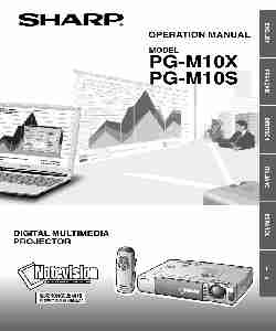 Sharp Projector PG-M10X-page_pdf